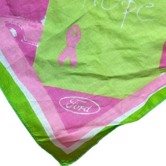Lilly Pulitzer Ford Breast Cancer Awareness Scarf - Picture 4 of 6